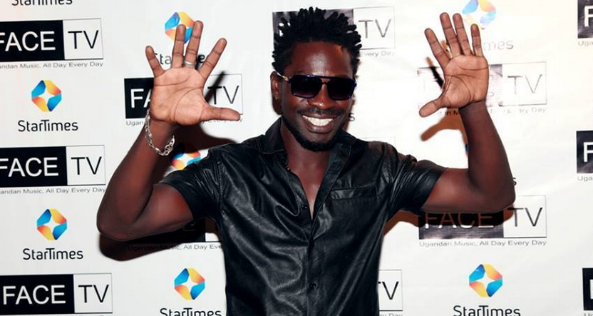 Bobi Wine endorses Uganda's Face TV. Photo: bigeye.ug