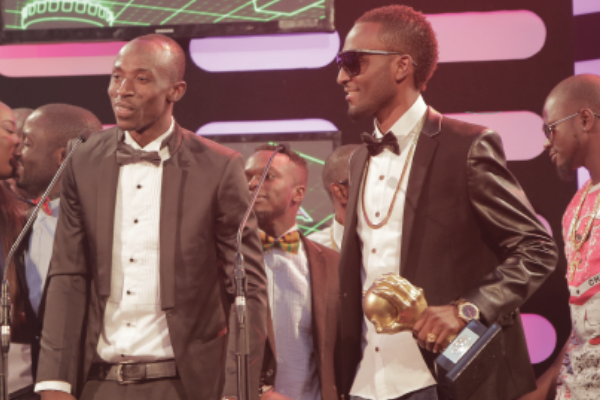 Chef 187 and Afunika receive their award for Best Collaboration. Photo: Facebook