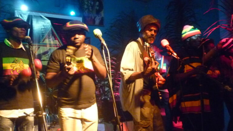 Conquering Lions lors d'un concert à Brazzaville. (ph) adiac-congo.com