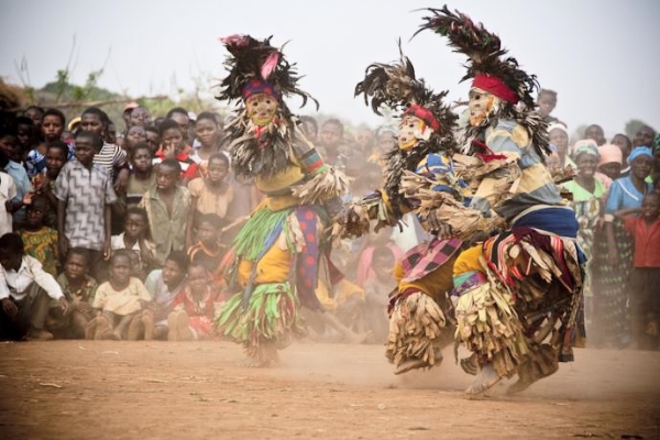 Malawi's famous Gule Wamkulu. Photo: www.africawildtruck.com