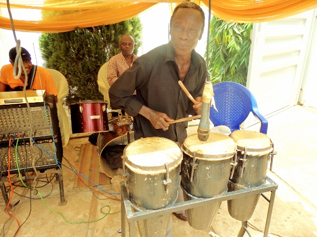 86-year old percussion legend Tony Odili