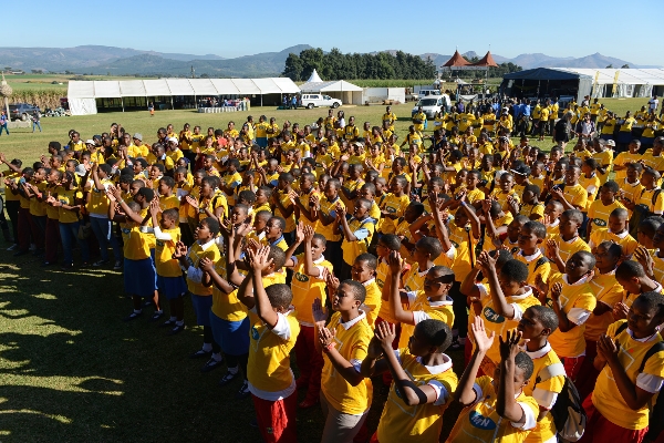 Last year's Bushfire Schools Festival. Photo: Bram Lammers.