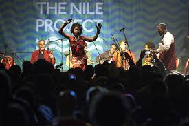 A past Nile Project performance. Photo by wolffolins.com