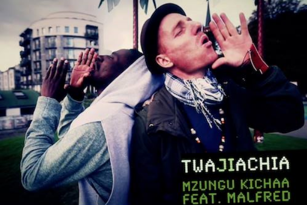 A still from Mzungu Kichaa's new video 'Twajiachia'.
