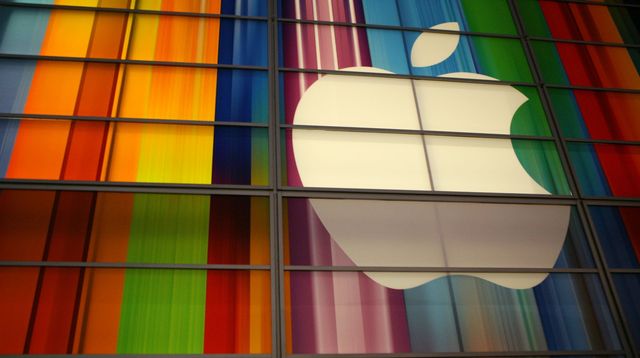 Logo d'Apple(ph) lexpansion.lexpress.fr