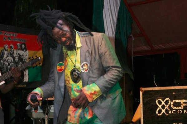 Folusho Clark performing