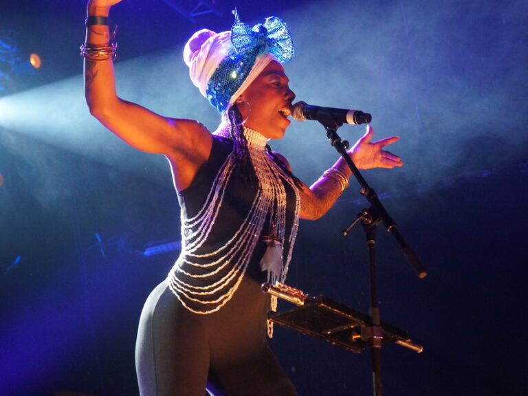 La Dame Blanche at Babel Med 2015. Photo credit: Catalina Maria Johnson. source: www.wsimag.com