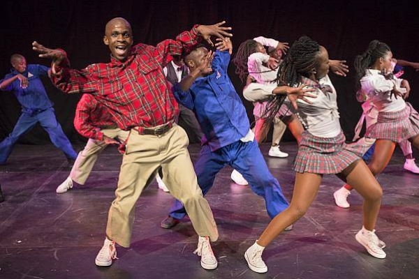 Dancers perform in Amalangabi WoMgido in Grahamstown's City Hall during the 2015 NAF. Photo: CuePix/Jane Berg