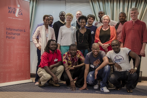 Participants at Music In Africa's content meeting in Kenya in 2013.
