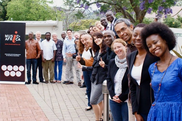 Participants of the 2nd Music In Africa Foundation AGM in Johannesburg in 2014.