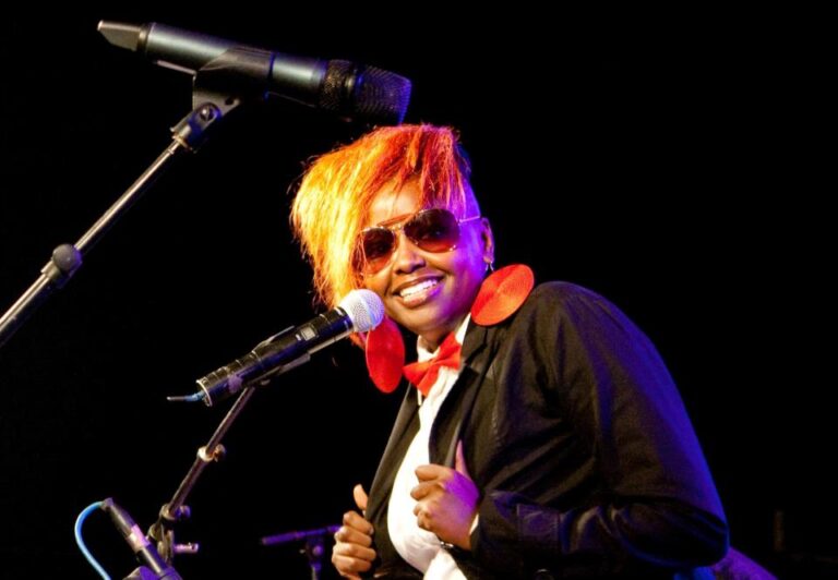 Kenyan artist Muthoni Drummer Queen. Photo:nairobiwire.com