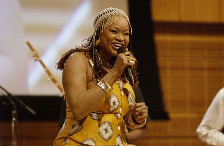 Oumou Sangaré, l'artiste malienne se produit régulièrement en Europe (ph) World Zik