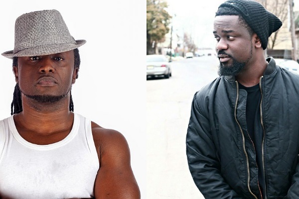 Reggie Rockstone and Sarkodie. Photo: Ghanaweb/Ghanamotion