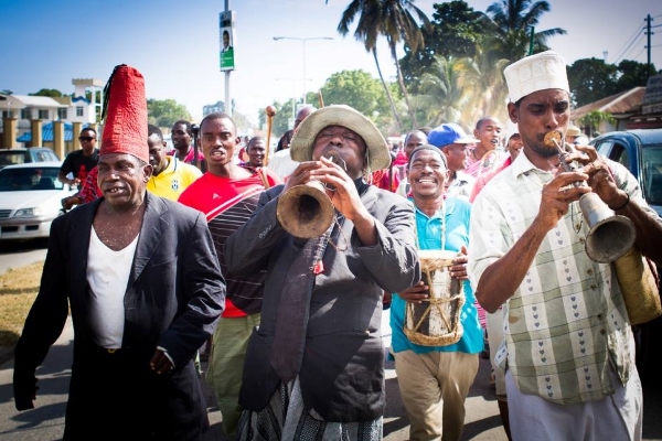 Music on the streets of Zanzibar during Sauti za Busara. Photo: Facebook