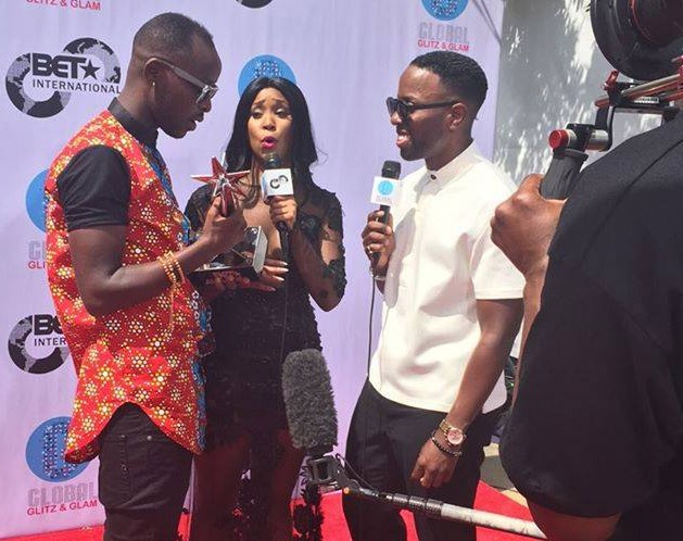 Eddy Kenzo during a media interview. Photo: www.ugandandiasporanews.com