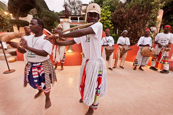 Live music in Gambia. Photo: www.ngalalodge.com