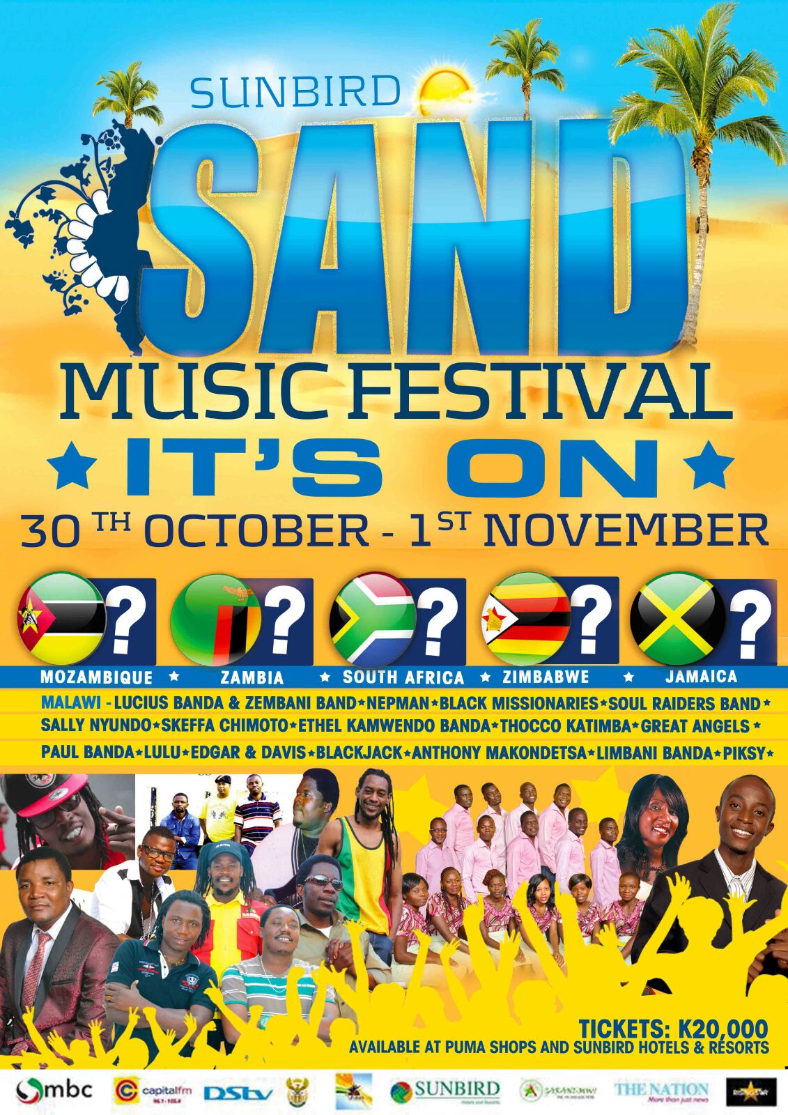 Sand Music Festival Malawi