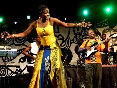 Ugandan artist Sarah Ndagire. Photo: www.hipipo.com