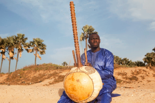 Sheriffo is son of Banna Kanuteh. Photo: Treasures of West Africa
