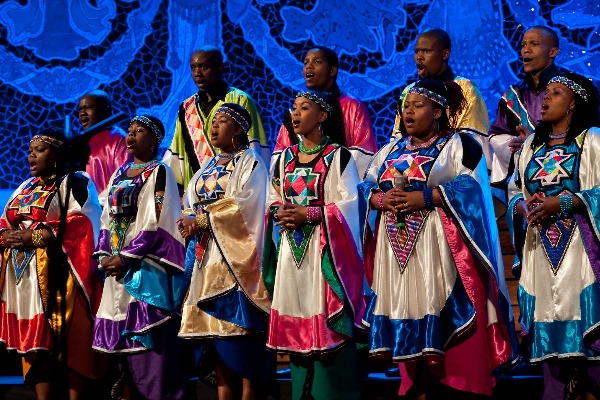 South Africa's Grammy-winning Soweto Gospel Choir. Photo: positivelybeautifulthemovie.com