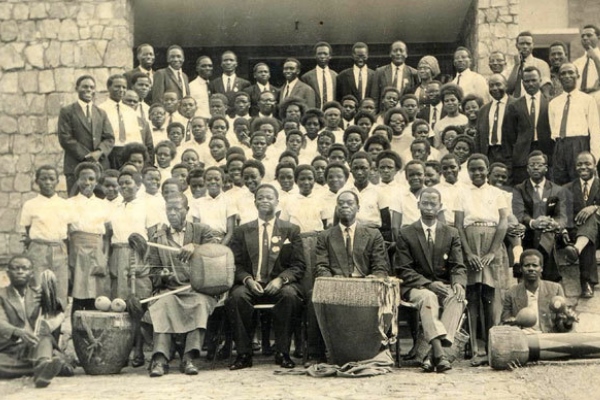 Joseph Kyagambiddwa's choir that sang in Rome. Photo: www.newvision.co.ug