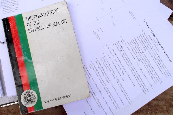 Malawi's Constitution. Photo: www.jhr.ca