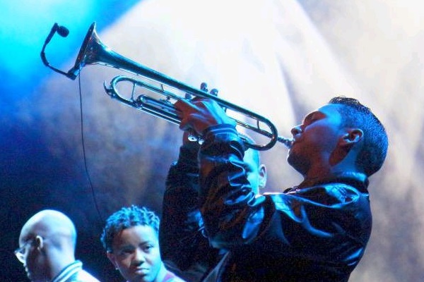 Young trumpeter Marcelle Adams is off to study in the USA.