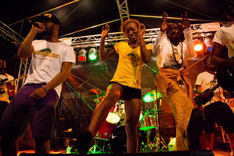 Ngoma Africa Band on stage. Photo courtesy of Ngoma Africa band