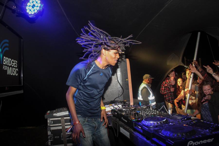 Rocking the Daisies'  Bridges For Music stage. Photo: Mik Motala Photography