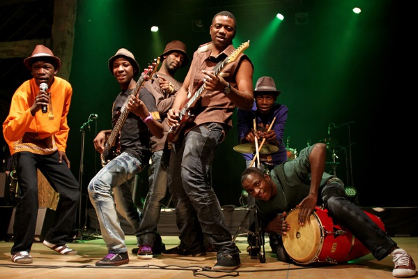 Zimbabwean band Mokoomba.