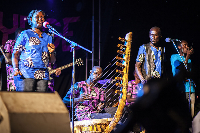 Performances at NyegeNyege Festival. Photo: By Nekane Ozamiz