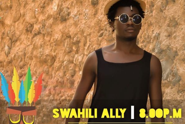 Tanzanian artist Swahili Ally. Photo: Utamaduni Facebook page