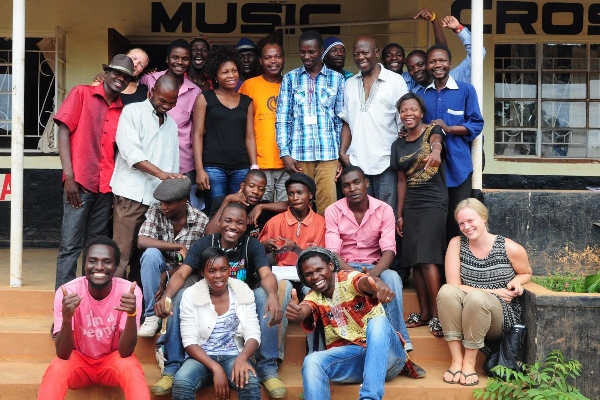Participants of a workshop at the Music Crossroads Academy in Malawi. Photo: Music Crossroads/Facebook