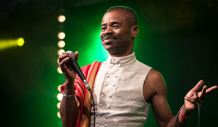 Eusèbe Jaojoby, the king of salegy. Photo : The Orbit