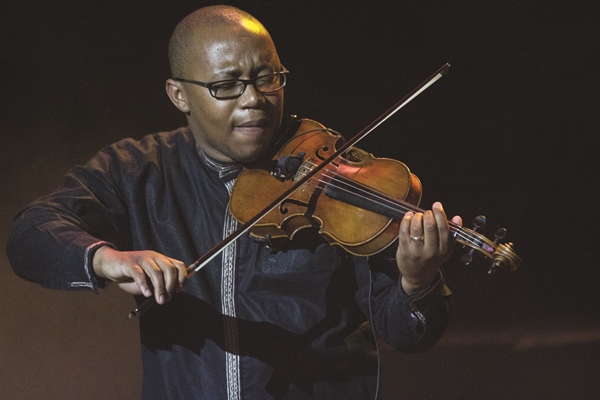 The Odeion String Quartet's Samson Diamon. Photo: Kate Janse van Rensburg / CuePix / cue.ru.ac.za
