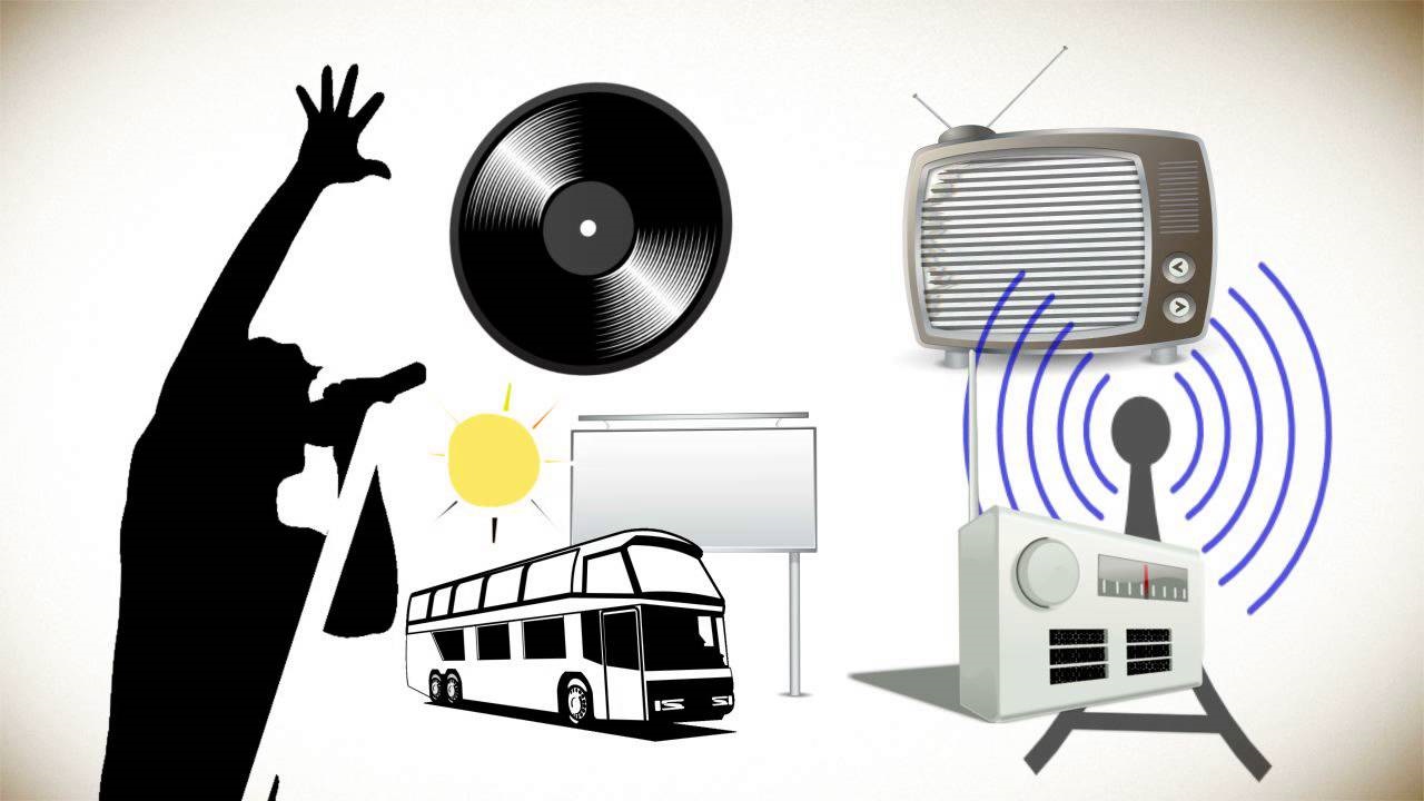 Music distribution channels. Photo: www.youtube.com