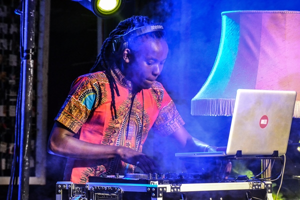 Kenyan DJ, Saint Evo. Photo by Fahruq M'Kinuu