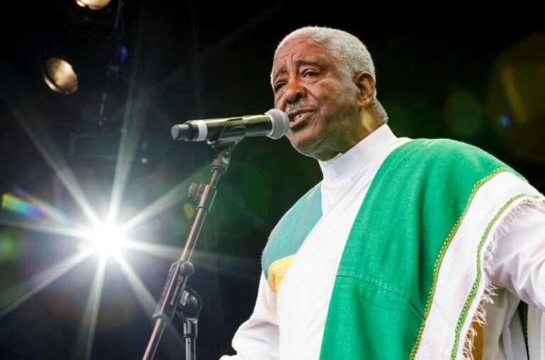 Ethiopian artist Mahmoud Ahmed. Photo: www.theartdesk.com