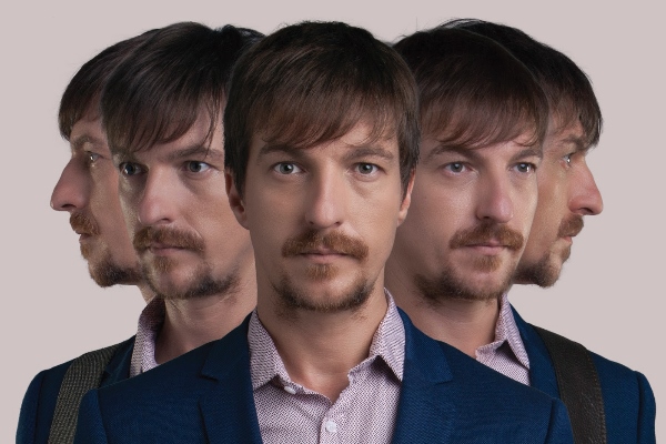 South African guitarist Albert Frost on the cover of his new album, 'The Wake Up'.