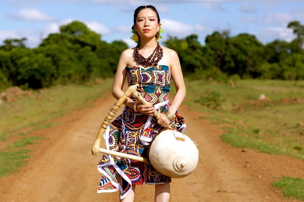 Eriko Mukoyama (aka Anyango) has signed with Ketebul Music in Kenya. Photo: Facebook