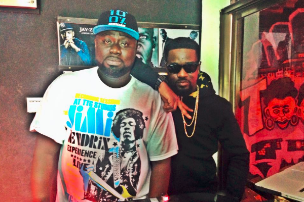 DJ Black with Sarkodie