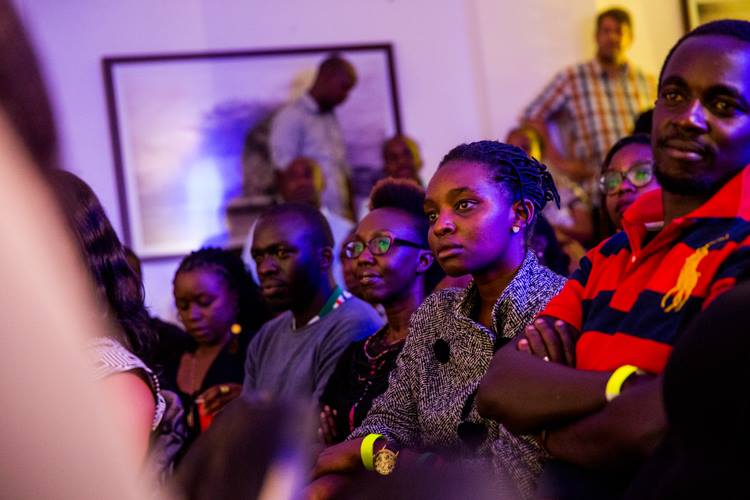 Fans at a live event. Photo by Quaint photography