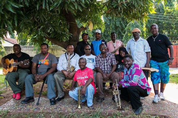 The new band formed by John Kitime. Photo:www.tanzaniaheritageproject.org