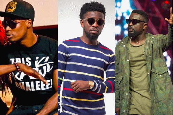 EL, Bisa Kdei, Sarkodie. Photo: Facebook