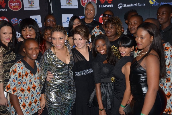 Namibian artists at the recent NAMA ceremony in Windhoek. Photo: NAMA/Facebook