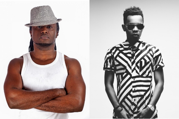 Reggie Rockstone of VVIP and Patoranking. Photo: Jumpfon, True Africa