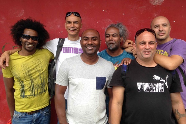 Zanmari Baré and his band from Reunion. Photo: Facebook