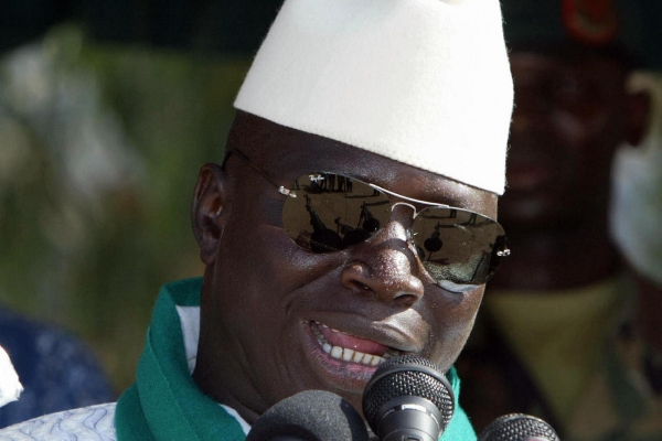 President Yahya Jammeh of the Gambia. Photo: HuffPo