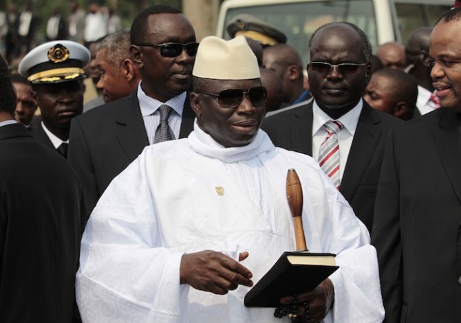 Yaya Jammeh. (Photo) www.senenews.com