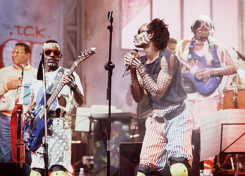 "Les Têtes brûlées", un des groupes camerounais qui participent souvent à Fête de la Musique. Photo: wpsysteme.